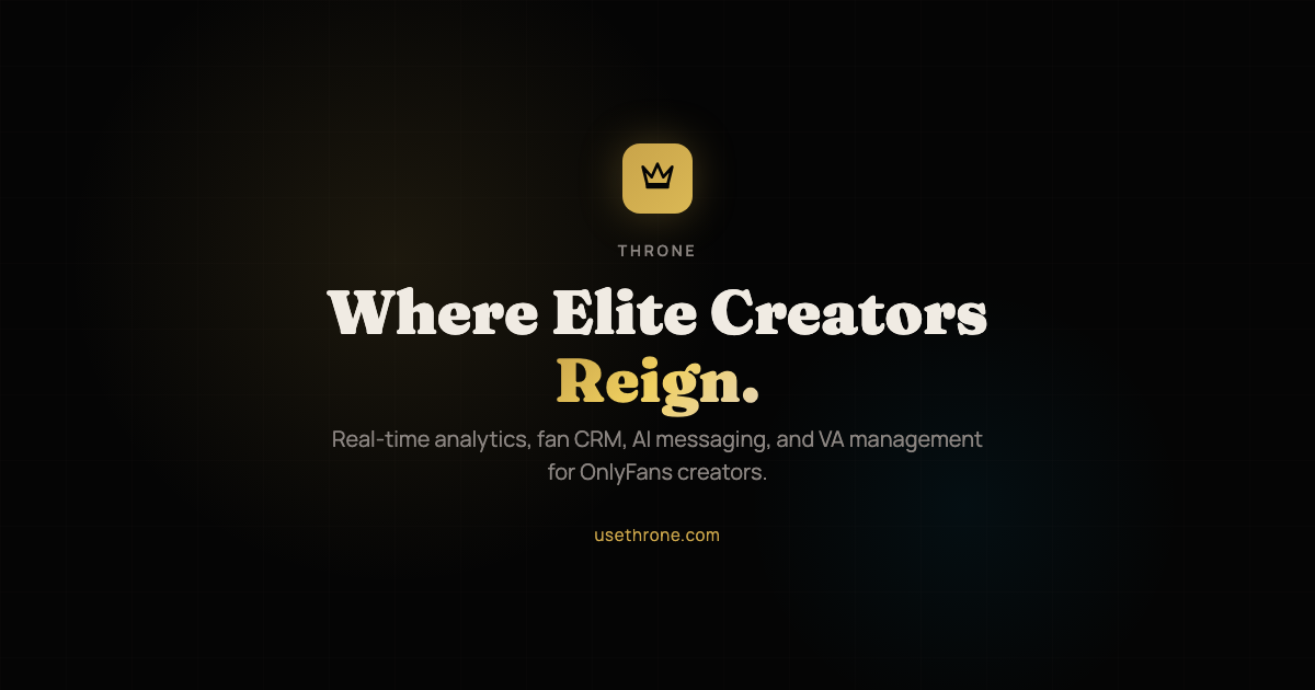 Throne — Where Elite Creators Reign
